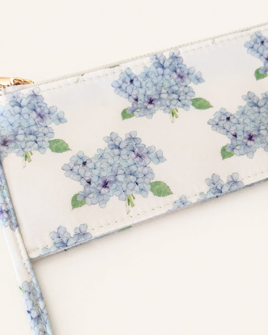 Hydrangea Project Bag print detail
