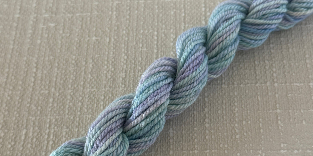 Snowy River Dinky Dyes Jumbuck thread from The Stitch Ladi