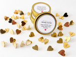 Gold Heart Tacks for Needlepoint | Pack of 20