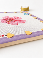 Gold Heart Tacks for Needlepoint | Pack of 20