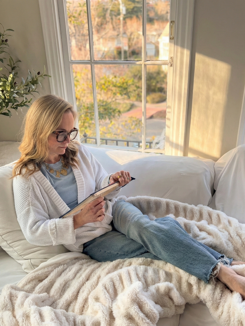 Laura, founder of The Stitch Ladi