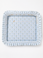 Hydrangea Trellis Ruffle Carryall Project Bag