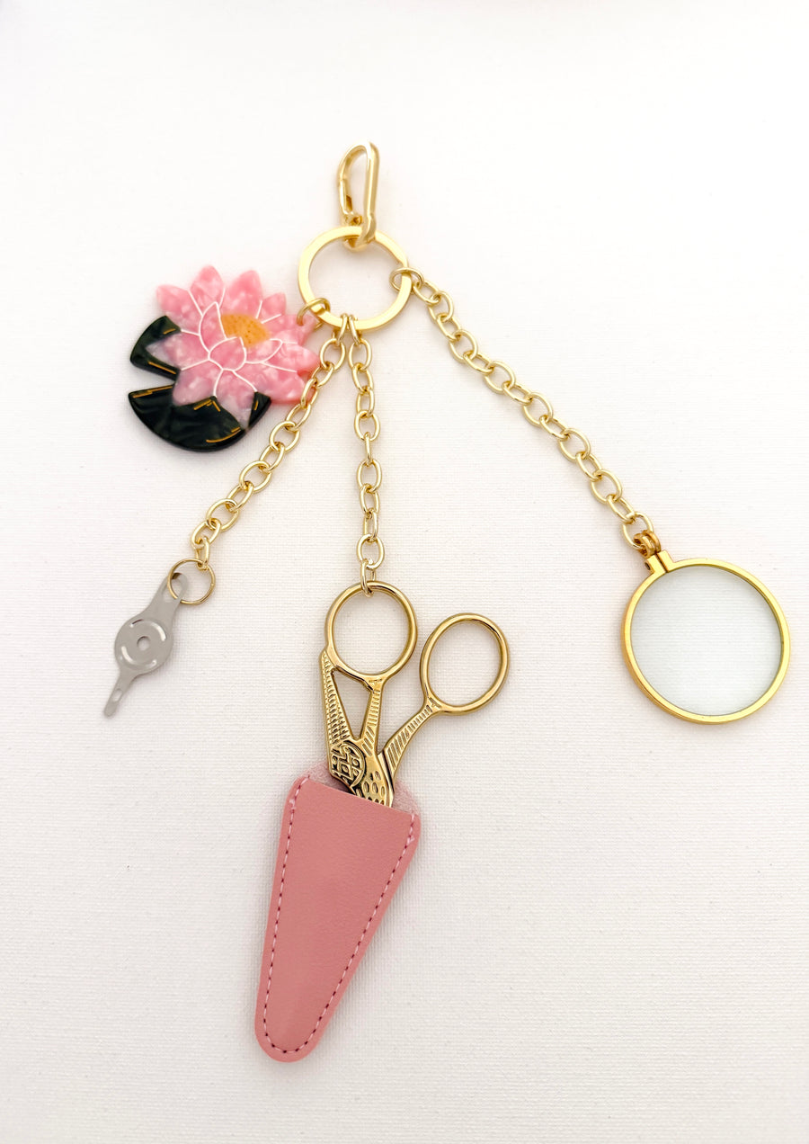 Japanese Lily Needlepoint Tool Chain