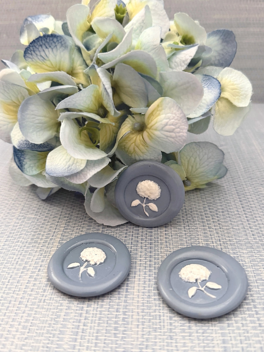 Hydrangea Wax Seal Needleminder