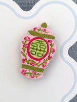 Pink Floral Double Happiness Needleminder