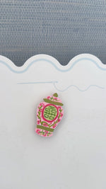 Pink Floral Double Happiness Needleminder