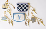 Shells Needlepoint Scissors Pouch Set